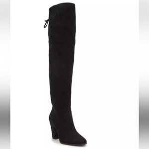 Vince Camuto | Black Tapley Over the Knee Boots Side Zipper Size 8.5